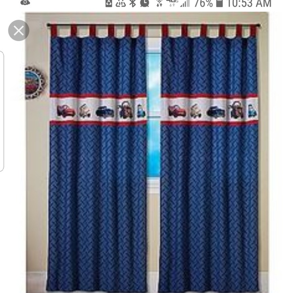 Disney Accents Cars Curtains And Valances Poshmark